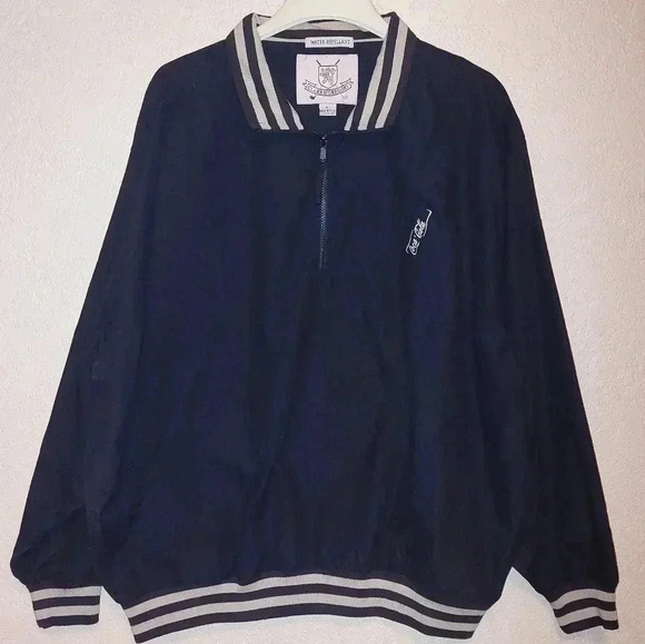 Coca-Cola Golf Clark & Gregory Classic Jacket Size XL U.S.A Men's Vtg Rare - Picture 1 of 9